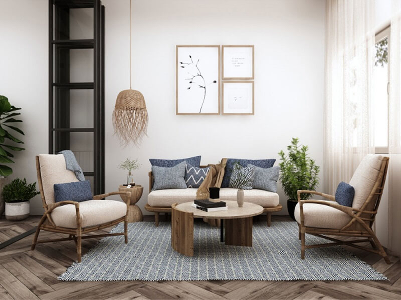 4 kiểu thiết kế phòng khách của nhà mái thái đẹp 2022 mà bạn quan tâm